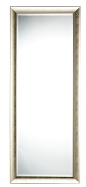  Facetslebet sølv spejl 5041S enkel ramme 60x150cm - Se flere Sølv spejle